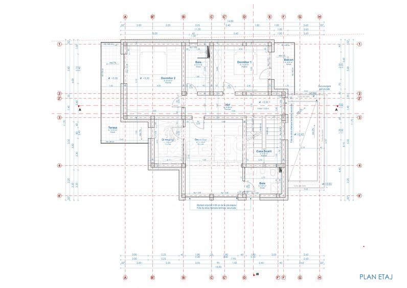 Casa individuala premium | Borhanci | teren 900 mp, garaj 2 masini, semifinisa - 4