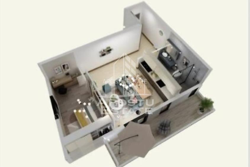 Apartament 2 camere de vanzare, bloc nou, Torontalului, Timisoara - 5