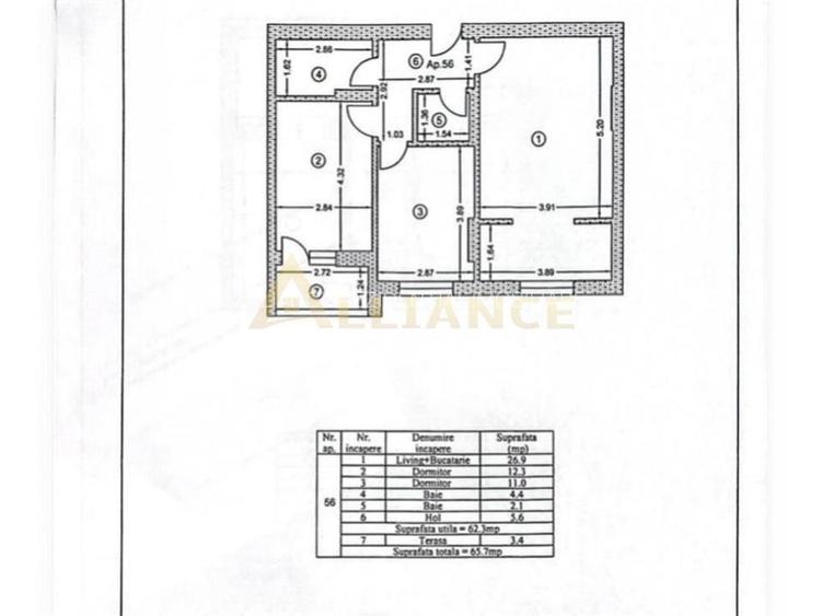 [Metrou 4 min] Apartament 3 camere | Mobilat si Utilat - 11