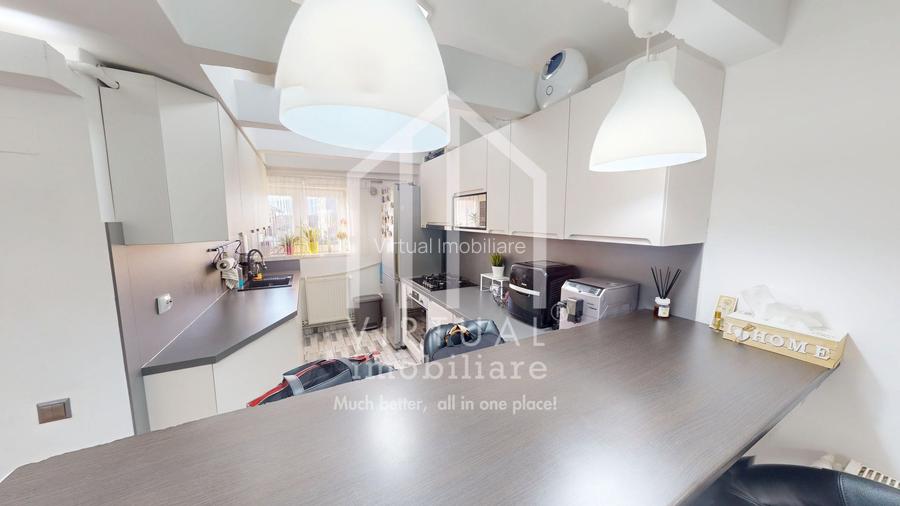 Apartament cu 4 camere, 82mp utili + balcon, recent renovat - 4