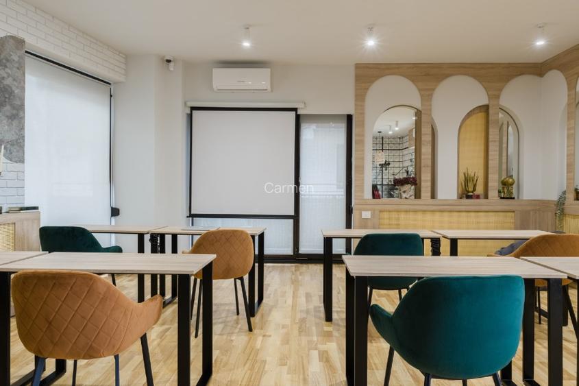 Birou duplex penthouse, renovat lux, complet mobilat și utilat - 14