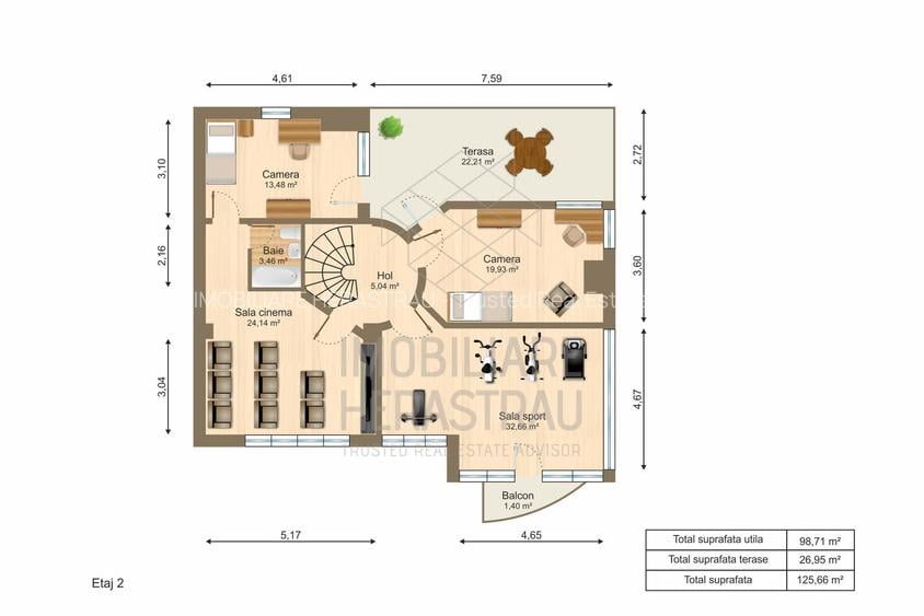 Vila Hellianthus | Vila individuala in Herăstrău | Comision zero - 3