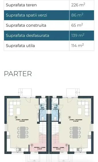 Vila 4 Camere Alipita P+1 | De Vanzare |  Complex Rezidential | Curte - 18