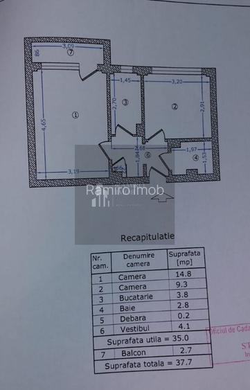 APARTAMENT 2 CAMERE, BRANCOVEANU, DE RENOVAT - 5