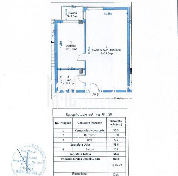 Apartament 2 camere | Pet-Friendly | Etaj 1 | Balcon - 1