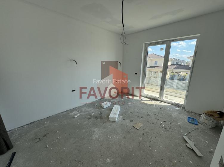 Duplex 5 camere ,despartit prin camera tehnica, finisat la cheie in Mosnita - 14