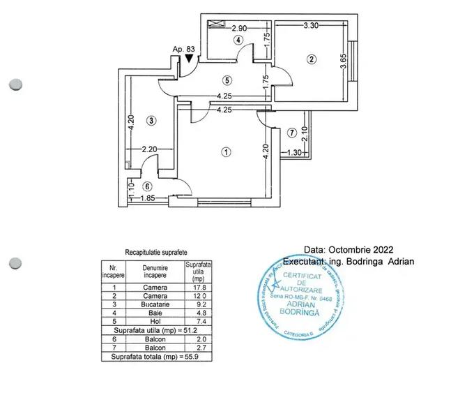 Apartament 2 camere - Proiect Design – Exigent - Direct Propietar - 15