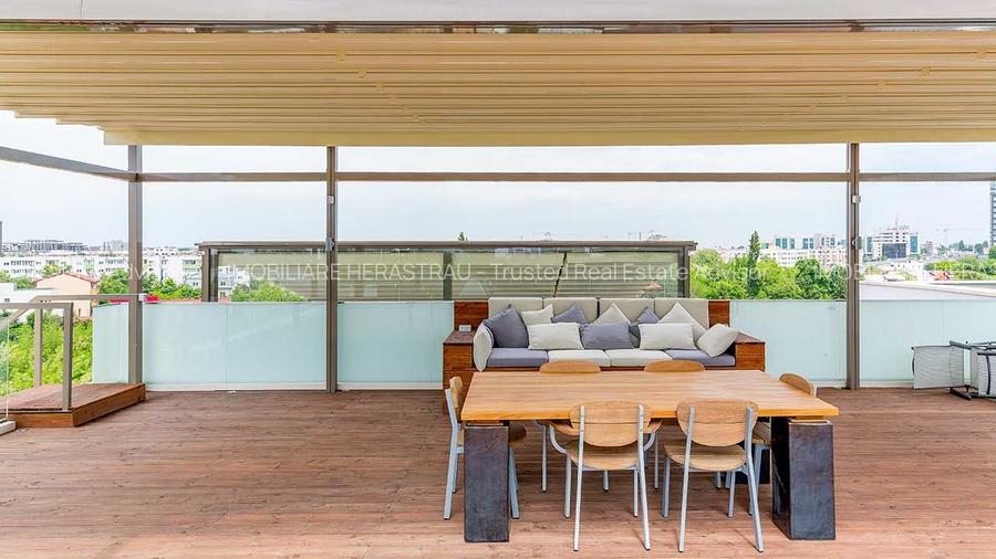Monteux Penthouse | Duplex, 6 rooms, unique view overlooking Floreasca Lake - 16