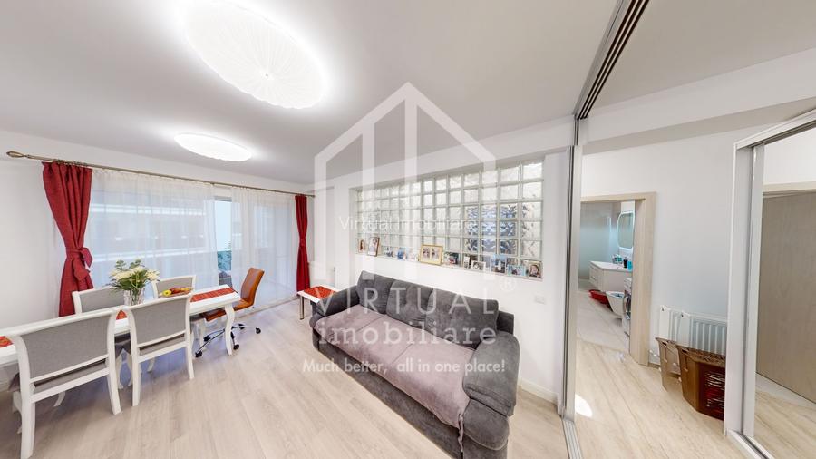 Apartament 3 camere, etaj 1,mobilat,utilat -Cartier Kogalniceanu - 2