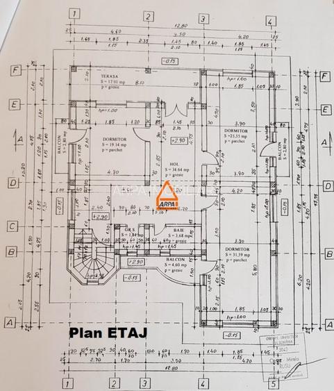 Casa / Vila - 310 mp , 1000 mp teren - Bucium - 12