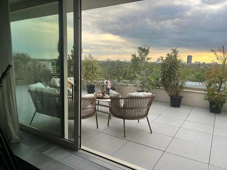 Penthouse pe 2 etaje  lângă  Herastrau,2 terase,2locuri de parcare - 9
