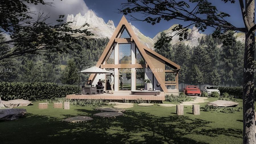 Casa noua in faza de proiect | A-frame | ideala investitie | Rasnov - 2