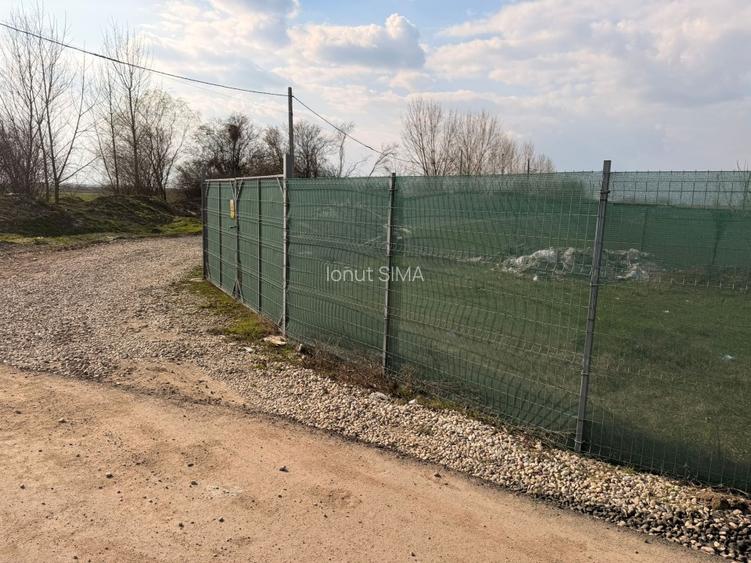 Teren 1700 mp de închiriat Clinceni Bragadiru acces camioane A0 container - 7