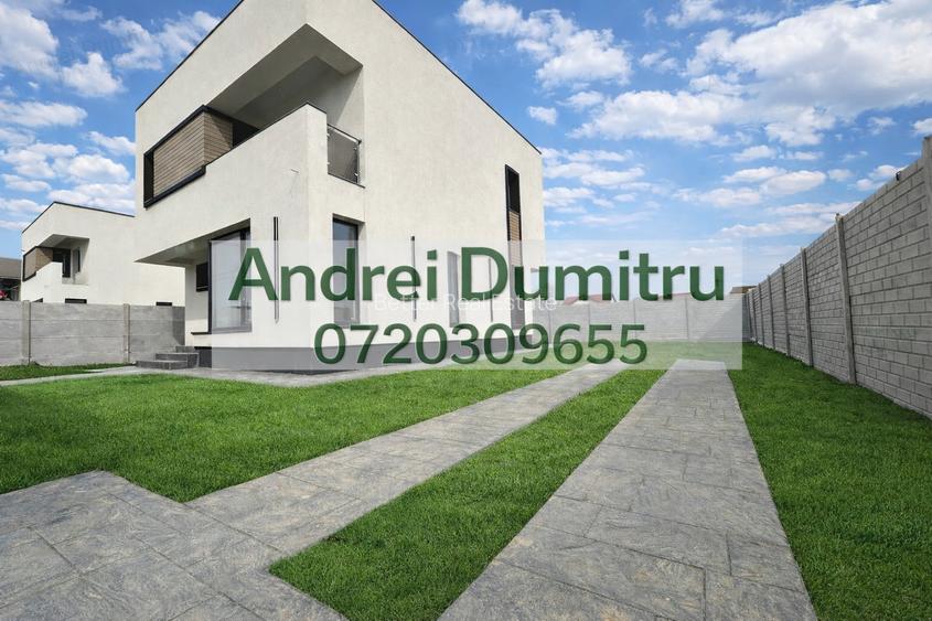 Casă P+1 stil mediteranean în Berceni – 4 camere, teren 370 mp, STB - 3