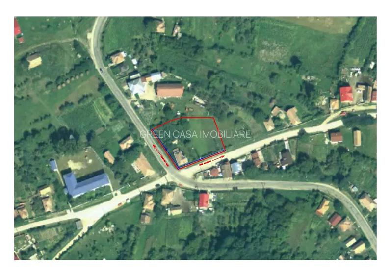 Teren de vanzare suprafata 2451 mp zona : Chinteni - 2