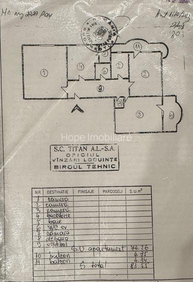 Mircea Voda - Vlahuta - Apartament 3 camere decomandat - 9