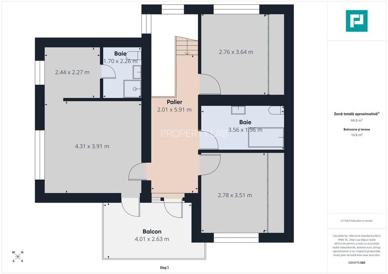 Casă individuală spre închiriat – Moșnița Nouă - 7