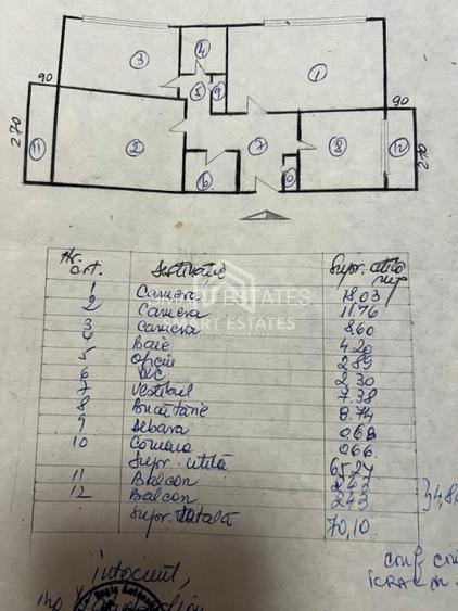 Apartament 3 Camere - Auchan Vitan - Comision 0% - 12