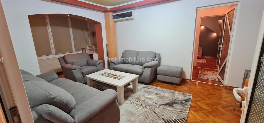 Apartament 2 camere amenajat-mobilat modern la cheie, et.1, central Podgoria- Zo - 5
