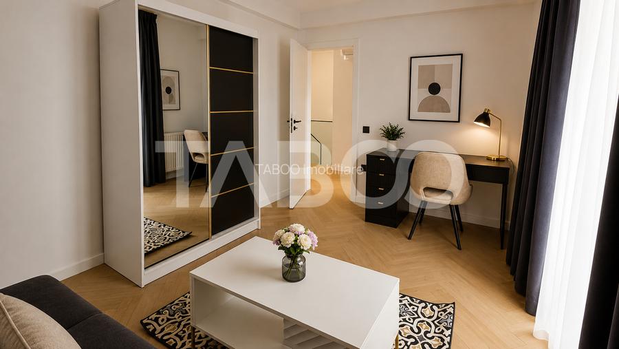 Casa individuala de inchiriat moderna 4 camere 2 bai teren - 11