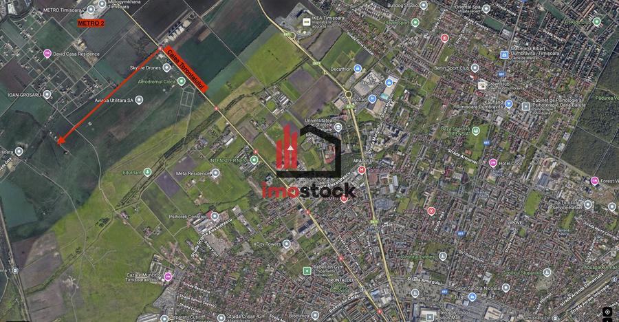 TERENURI LOCUINTE INDIVIDUALE/DUPLEX TIMISOARA- METRO 2 I Comision 0 I