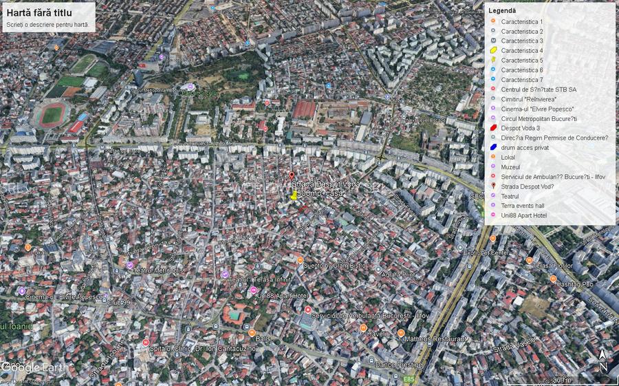 Zona Stefan Cel Mare-Viitorului 500mp+casa - 2