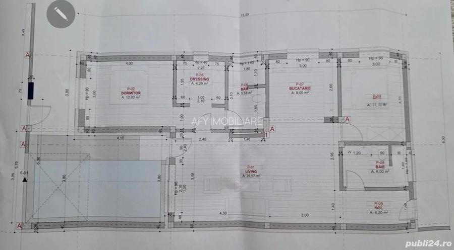De vazare teren 248 mp cu Autorizație de construire Auchan Titan - 4