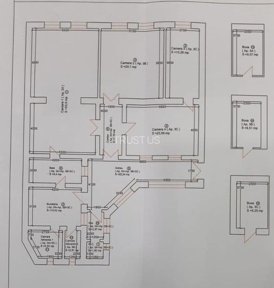 Comision 0%, Caldire Istorica, 5 Camere, Etaj 1, Piata Roamnilor, Traian - 10