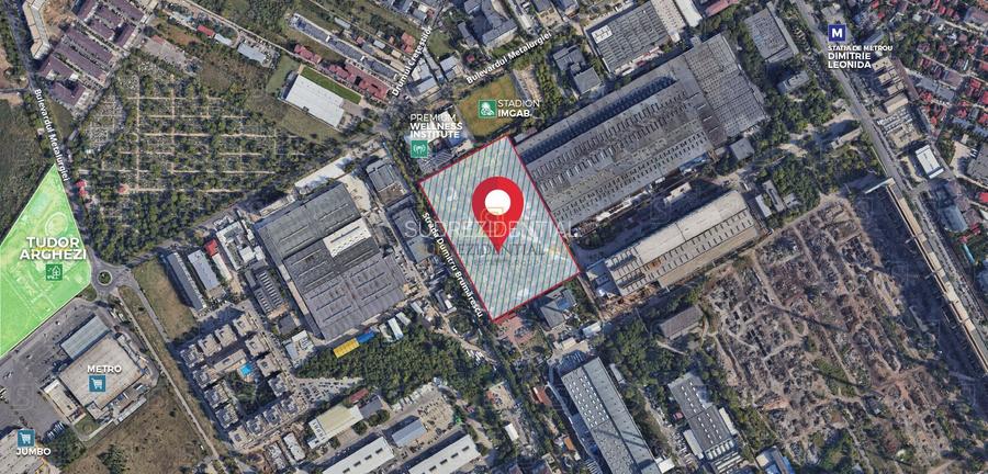 Oportunitate investitie – Teren 50.561 mp, pozitie premium, Sector 4 - 6