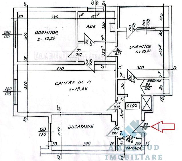 Apartament 3 camere - 64.5 mp utili - Sect. 3 - Ozana / Ciucea - 15