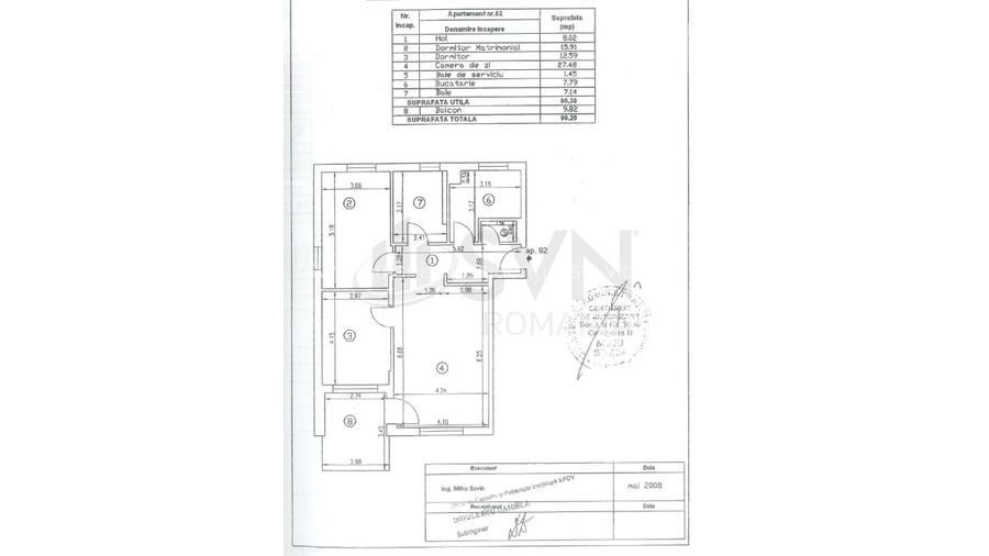 REA1027981 Apartamet Decomandat 3 Camere 90 mp Residens Chitila de Vanzare - 10