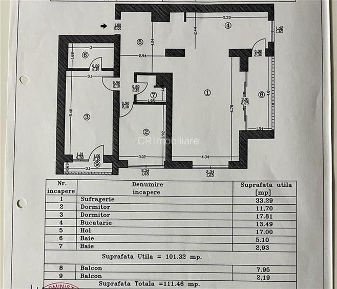 Apartament 3 camere In City - 11