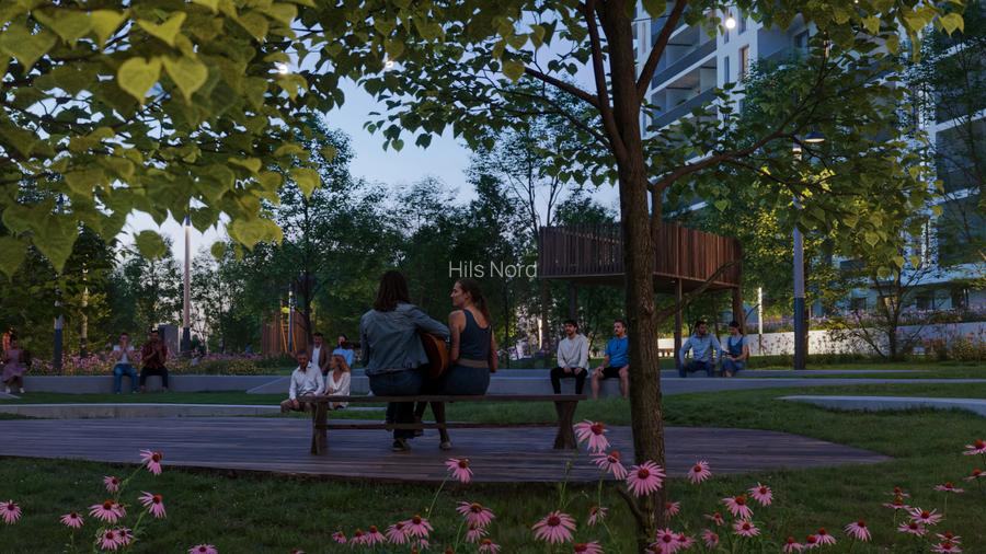 Apartament cu 3 camere cu grădină - Tip 3G - 11