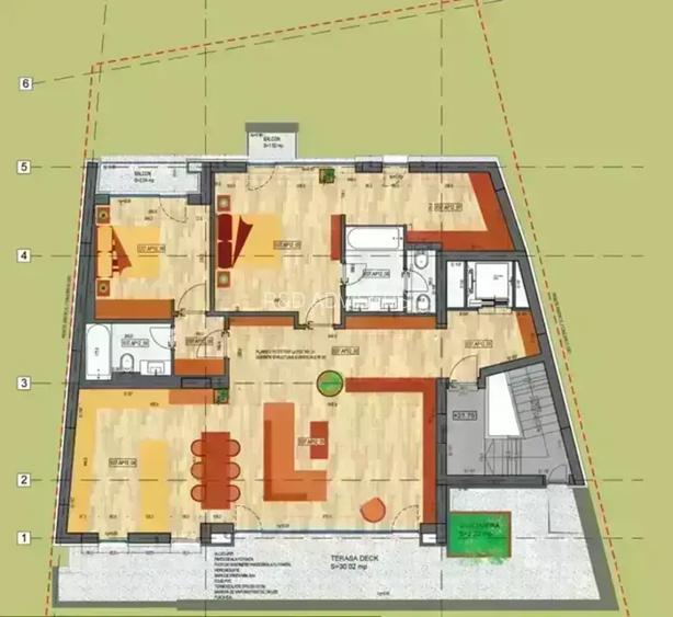 Penthouse 3 camere sut 171, terasa, boxa,  zona Dacia-Eminescu - 8