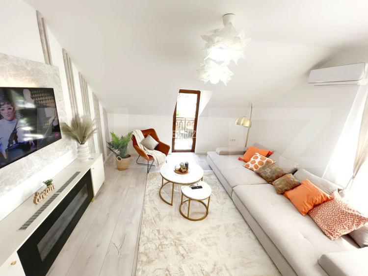 House apart , 50MP+ Balcon, curte interioara Str. Poienii - 4