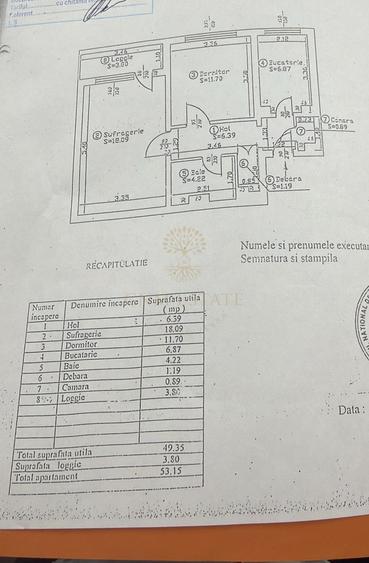 2 Camere Decomandat Et. 5/9 | Zona Lujerului