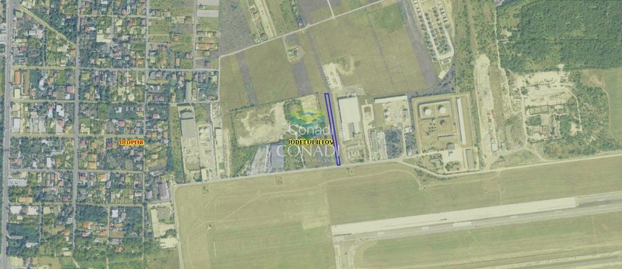 Teren zona Aeroport Otopeni pretabil hala, parcare, logistica - 7