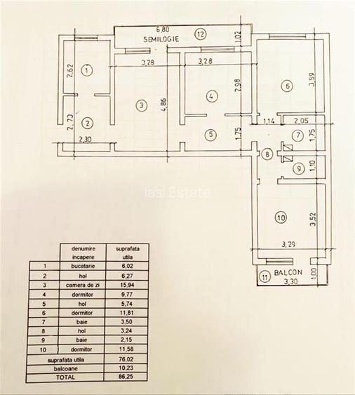 Apartament cu 4 camere de vanzare - 8