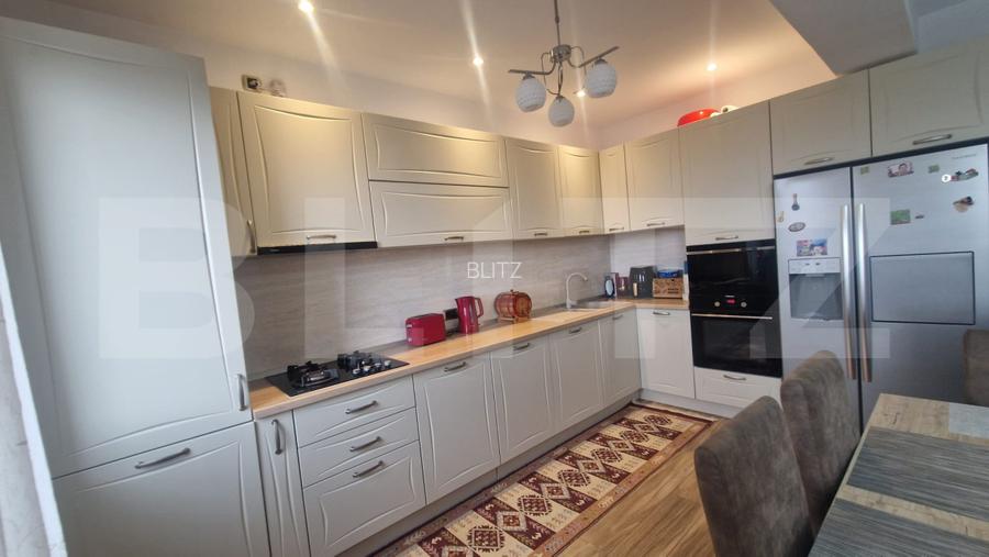 Apartament 3 camere decomandat , 2 bai ,105 mp cu balcon, Tractorul bloc nou - 7