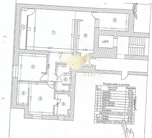 Apartament 3 camere Floreasca-Rahmaninov - 19