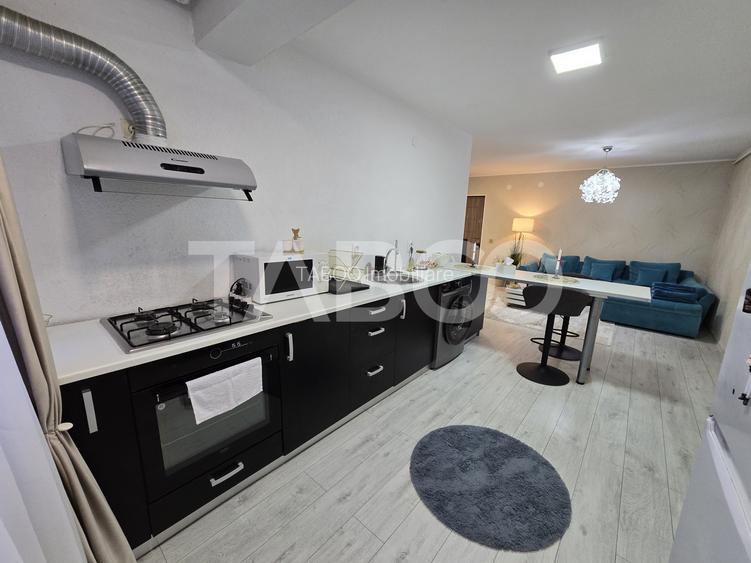 Apartament 3 camere de vanzare decomandat mobilat utilat Tilisca Sibiu - 13