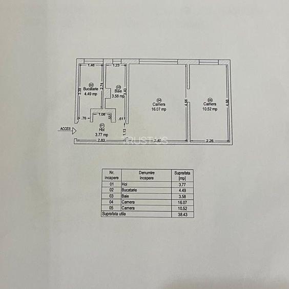 COMISION 0% | 2 Camere | Ultracentral | Parcul Botanic | Parter - 10