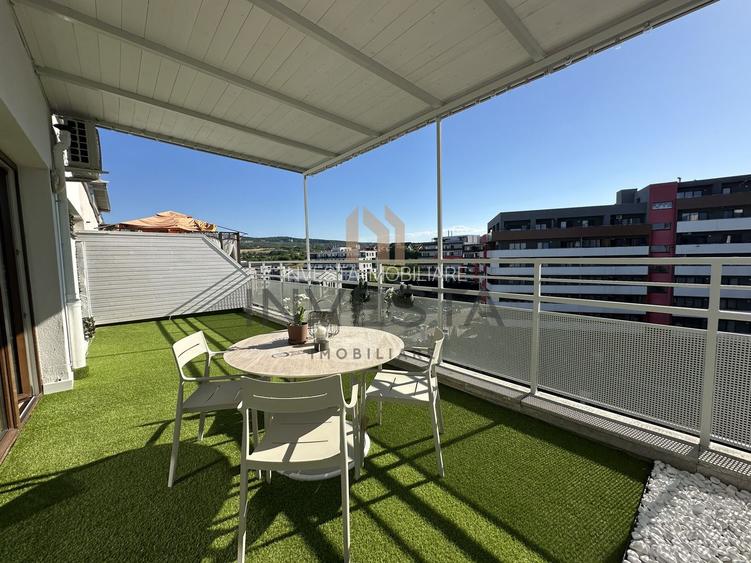 Penthouse de lux pe 2 nivele cu 4 terase in Buna Ziua! - 15