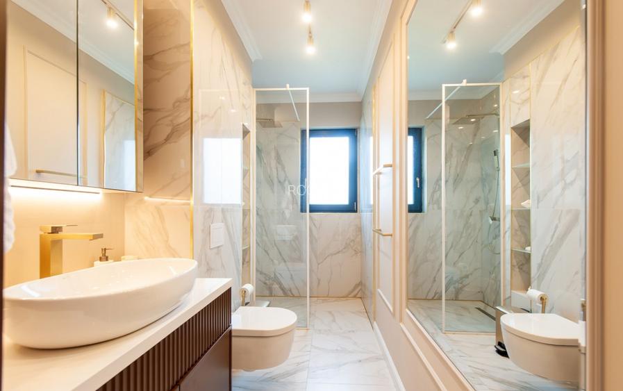 Apartament de 4 camere, 130 mp, 2 locuri de parcare, centrala, zona Baneasa - 11