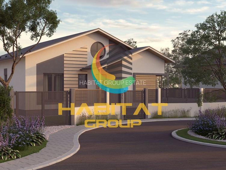 Casa individuala 4 camere - 165 mp utili- Teren 500 mp - 6