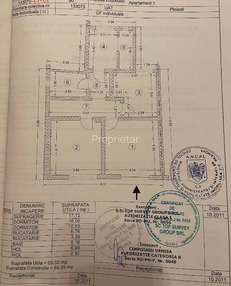 Apartament 3 camere in vila, curte proprie, garaj, pivinta, zona Postei -Vlahuta - 16