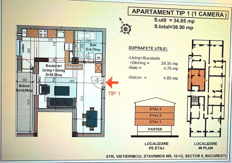 Neofort 49 Metrou Gorjului Parc Liniei I AP2 CAMERE NOU LA CHEIE I DEZVOLTATOR - 13