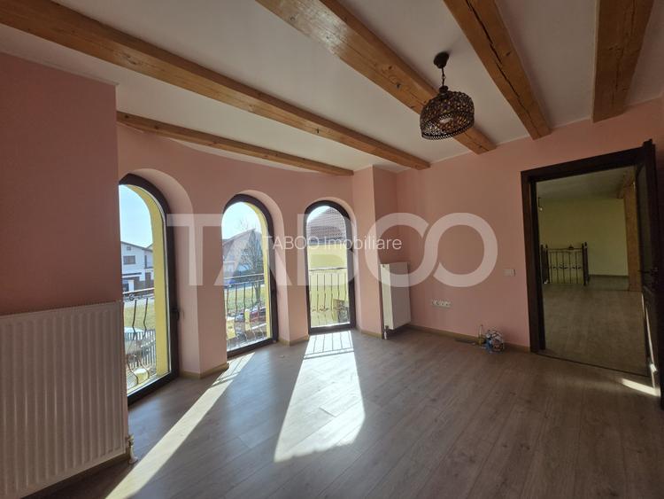 Casa noua de inchiriat 5 camere 200mp si Garaj zona Tineretului Sibiu - 14