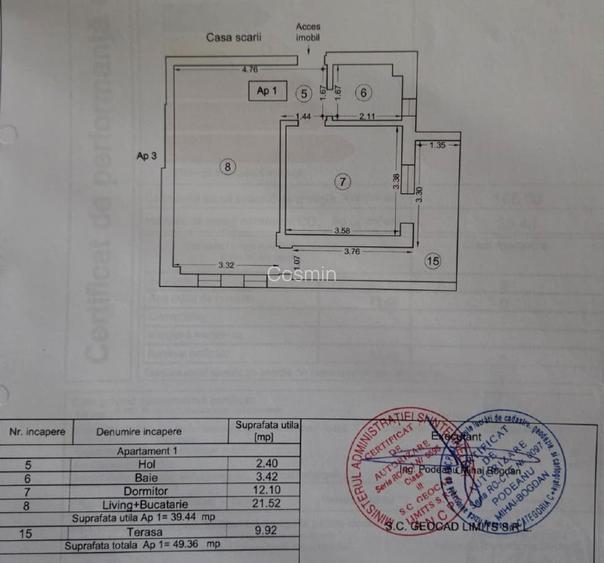 Apartament cu 2 camere si curte proprie de vânzare in Mamaia Nord, zona Sunset - 4