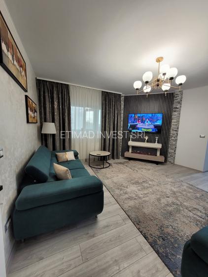 TOMIS NORD - CAMPUS - 2 camere mobilat modern - termen lung - 600 Euro - 21